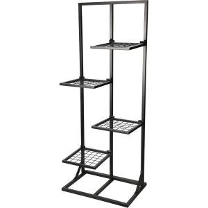 Stojak na kwiaty metalowy, wysoki, 40 x 27 x 102 cm 248359 Stojak na kwiaty metalowy, wysoki, 40 x 27 x 102 cm 248359