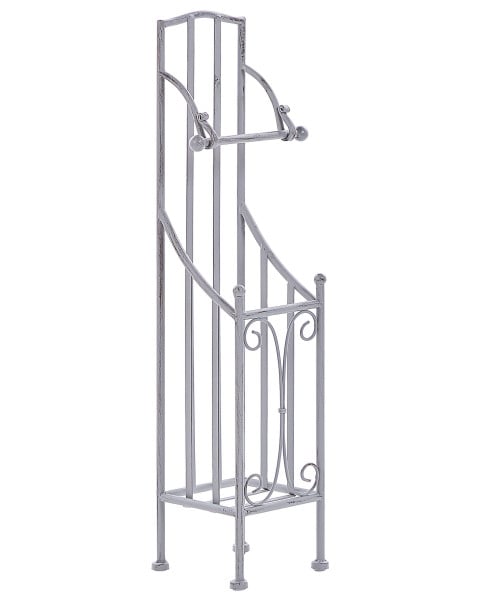 Stojak na papier toaletowy akcesoria 68 cm szary 298045