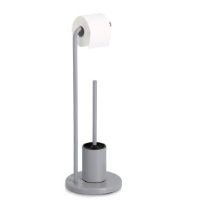 Stojak na papier toaletowy i szczotka do wc VETRO, wys. 63 cm 754221 Stojak na papier toaletowy i szczotka do wc VETRO, wys. 63 cm 754221