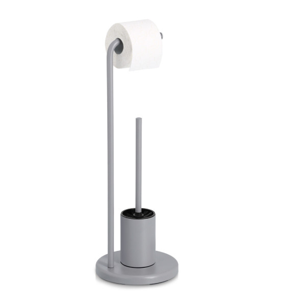 Stojak na papier toaletowy i szczotka do wc VETRO, wys. 63 cm 754221