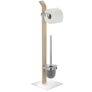 Stojak na papier toaletowy i szczotkę do WC, WENKO 152945 Stojak na papier toaletowy i szczotkę do WC, WENKO 152945