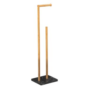 Stojak na papier toaletowy Lea czarny 78 cm 384523 Stojak na papier toaletowy Lea czarny 78 cm 384523