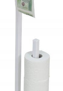 Stojak na papier toaletowy uchwyt loft Biały 958070