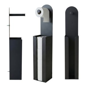 Stojak na papier toaletowy z uchwytem URVA, 66 cm 959116 Stojak na papier toaletowy z uchwytem URVA, 66 cm 959116