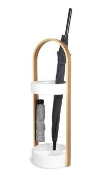 Stojak na parasole Bellwood biały 89649