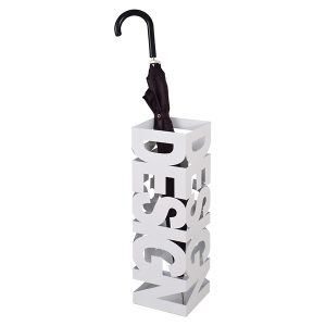 Stojak na parasole Design biały 714079 Stojak na parasole Design biały 714079