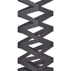 Stojak na parasole metalowy czarny 339735 Stojak na parasole metalowy czarny 339735