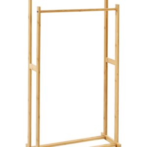 Stojak na ręczniki 85x45cm jasne drewno 302035 Stojak na ręczniki 85x45cm jasne drewno 302035