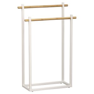 Stojak na ręczniki dwuramienny MAT, 82 x 52 x 20 cm 754143 Stojak na ręczniki dwuramienny MAT, 82 x 52 x 20 cm 754143