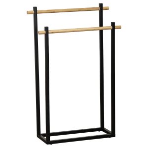 Stojak na ręczniki dwuramienny MAT, 82 x 52 x 20 cm 754141 Stojak na ręczniki dwuramienny MAT, 82 x 52 x 20 cm 754141
