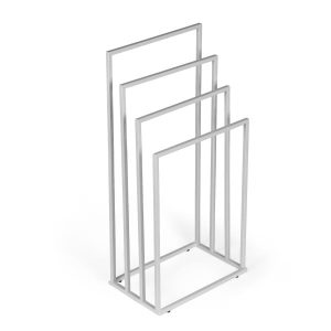 Stojak na ręczniki wolnostojący metalowy biały ModernHome 1053610 Stojak na ręczniki wolnostojący metalowy biały ModernHome 1053610