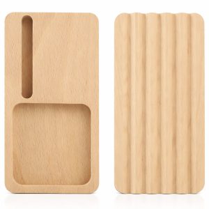 Stojak Na Telefon Organizer Drewniany Na Biurko 2W1 Naturalne Drewno 1004807 Stojak Na Telefon Organizer Drewniany Na Biurko 2W1 Naturalne Drewno 1004807