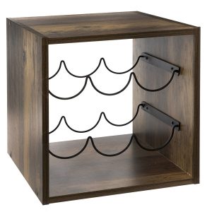 Stojak na wino INDUS, 6 butelek, 31 x 31 cm 80183 Stojak na wino INDUS, 6 butelek, 31 x 31 cm 80183