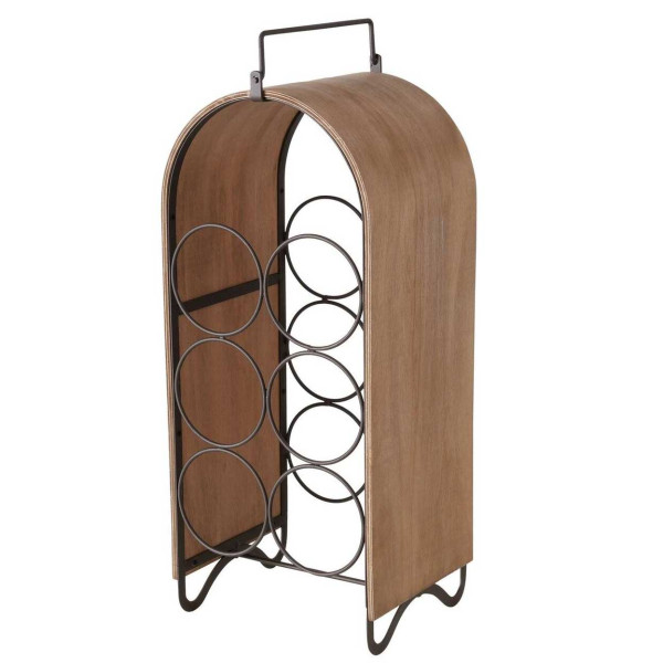 Stojak na wino loft CHIANTI, na 6 butelek, 50 cm 447835