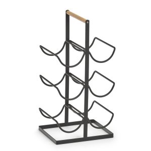 Stojak na wino metalowy, 6-ramienny, 46 cm, ZELLER 87500 Stojak na wino metalowy, 6-ramienny, 46 cm, ZELLER 87500