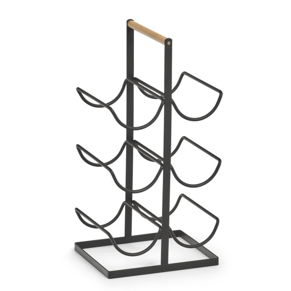 Stojak na wino metalowy, 6-ramienny, 46 cm, ZELLER 87500