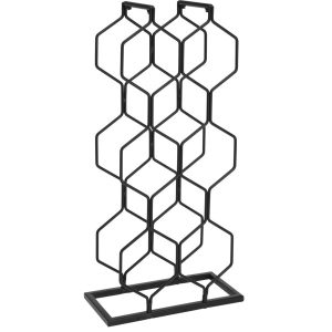 Stojak na wino metalowy, na 8 butelek, wys. 48 cm 80214 Stojak na wino metalowy, na 8 butelek, wys. 48 cm 80214
