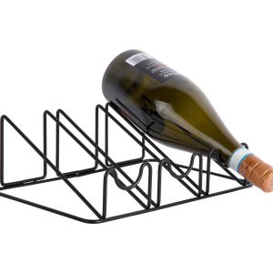 Stojak na wino WIRED, metalowy, 10 x 20 x 28 cm 447832 Stojak na wino WIRED, metalowy, 10 x 20 x 28 cm 447832