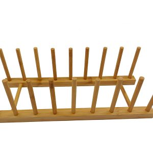 Stojak organizer na talerze Tao bambusowy 376601 Stojak organizer na talerze Tao bambusowy 376601