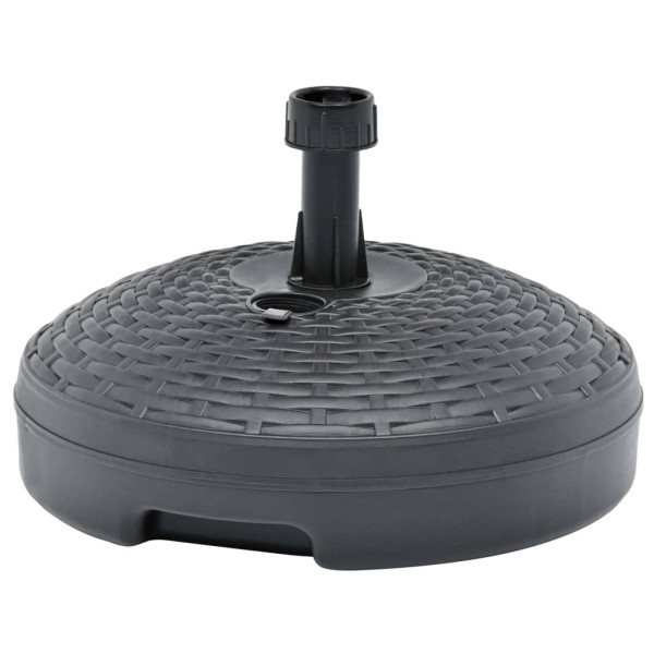 Stojak pod parasol Antracyt Z tworzywa sztucznego vidaXL 260796