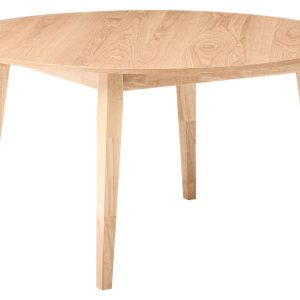 Stół 140 cm jasnobrązowy okleina 825610 Stół 140 cm jasnobrązowy okleina 825610