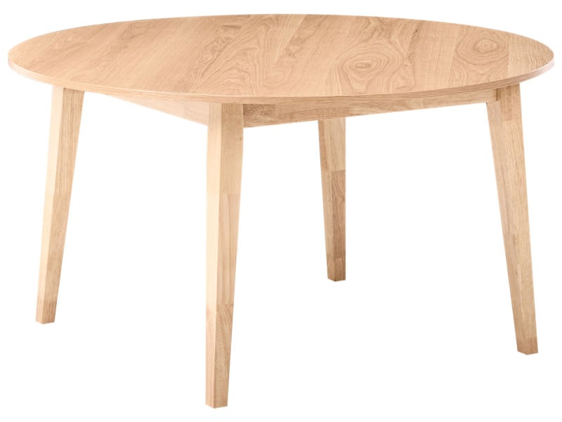 Stół 140 cm jasnobrązowy okleina 825610