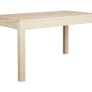 Stół 140×80 z drewna litego SVEN, kolor sosnowy 300702 Stół 140×80 z drewna litego SVEN, kolor sosnowy 300702