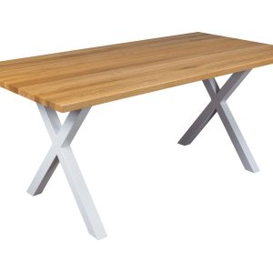 Stół 160×90 Blanco z drewna dębowego litego olejowanego Pure 239407 Stół 160×90 Blanco z drewna dębowego litego olejowanego Pure 239407