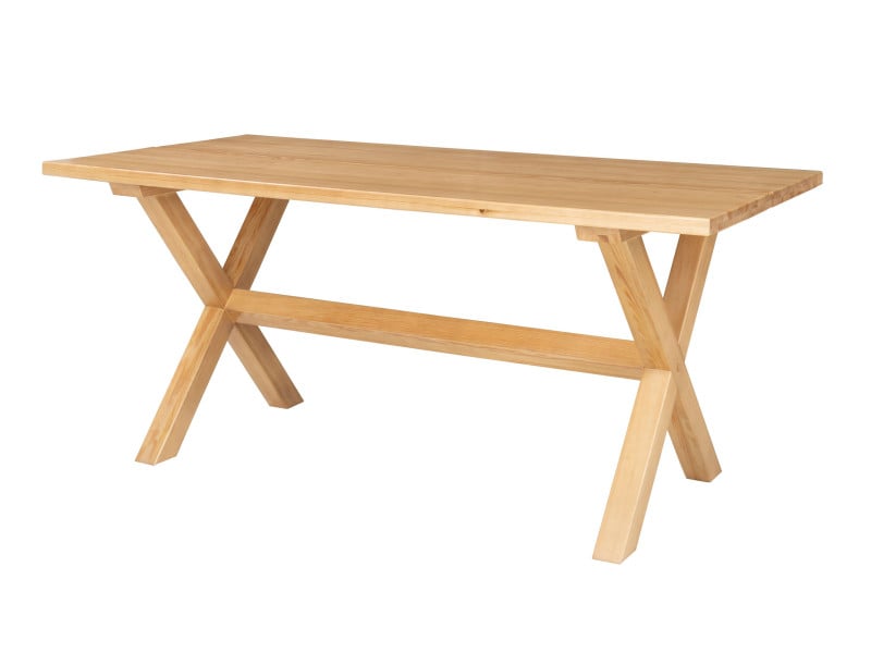 Stół 170x90 z drewna litego RETRO II, kolor dębowa 382125