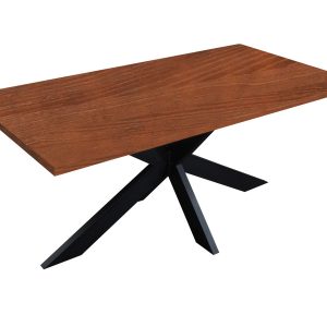 Stół 180×90 drewniany sękaty SPIDER LOFT, kolor kasztan 572041 Stół 180×90 drewniany sękaty SPIDER LOFT, kolor kasztan 572041