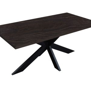 Stół 180×90 drewniany sękaty SPIDER LOFT, kolor orzech 572038 Stół 180×90 drewniany sękaty SPIDER LOFT, kolor orzech 572038