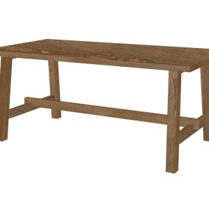 Stół 180×90 z drewna litego SCANDI, kolor brązowy 550793 Stół 180×90 z drewna litego SCANDI, kolor brązowy 550793
