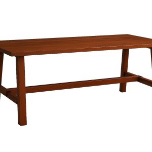 Stół 180×90 z drewna litego SCANDI, kolor kasztan 550795 Stół 180×90 z drewna litego SCANDI, kolor kasztan 550795