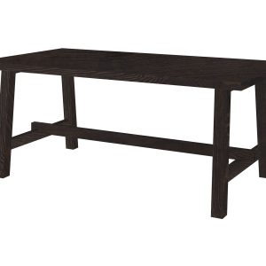 Stół 180×90 z drewna litego SCANDI, kolor orzech 550794 Stół 180×90 z drewna litego SCANDI, kolor orzech 550794