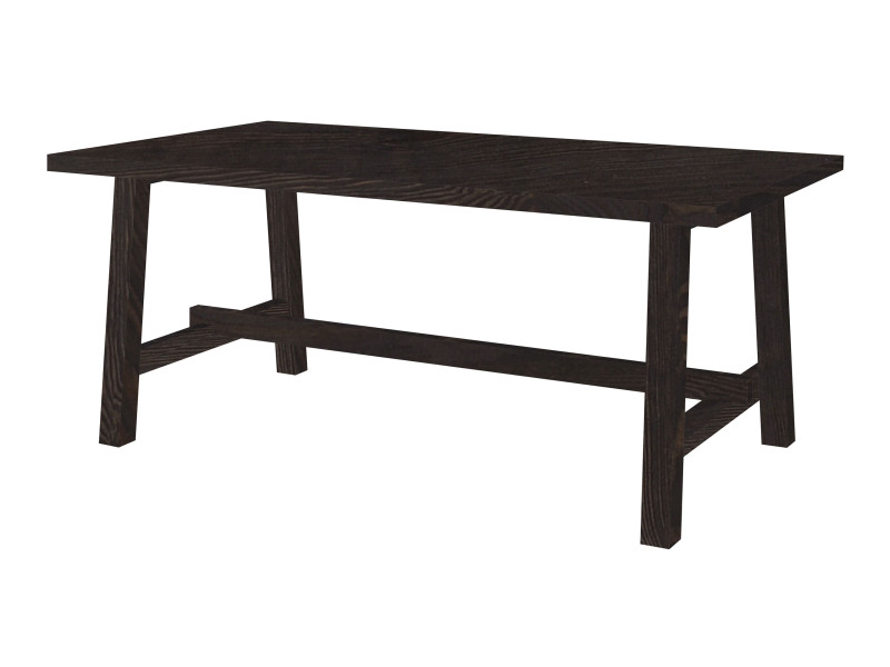 Stół 180x90 z drewna litego SCANDI, kolor orzech 550794