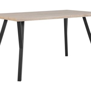 Stół 6 osobowy do jadalni 140×80 cm jasne drewno 193762 Stół 6 osobowy do jadalni 140×80 cm jasne drewno 193762