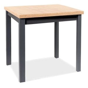 Stół ADAM 90×65 dąb artisan/czarny 840073 Stół ADAM 90×65 dąb artisan/czarny 840073