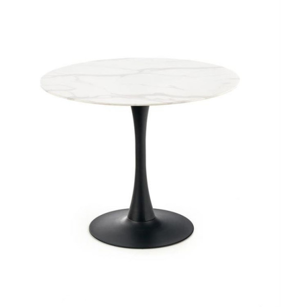 Stół AMBROSIO 90x90 biały marmur 991655