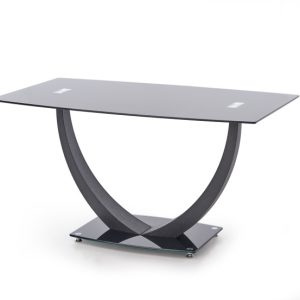 Stół ANTON 140×80 czarny 840697 Stół ANTON 140×80 czarny 840697