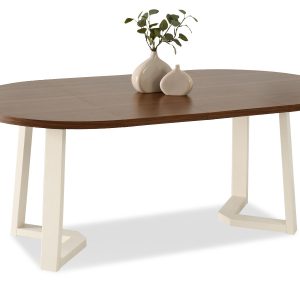 Stół Arian Orzech, Podstawa Krem 340670 Stół Arian Orzech, Podstawa Krem 340670