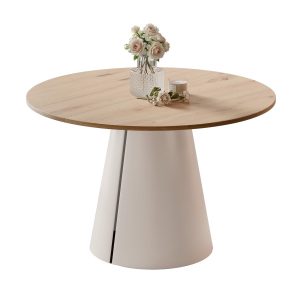 Stół BASE okrągły stół rozkładany 100 cm, nowoczesny design 1033465 Stół BASE okrągły stół rozkładany 100 cm, nowoczesny design 1033465