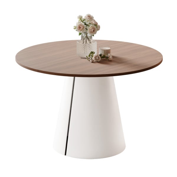 Stół BASE okrągły stół rozkładany 100 cm, nowoczesny design 1033466