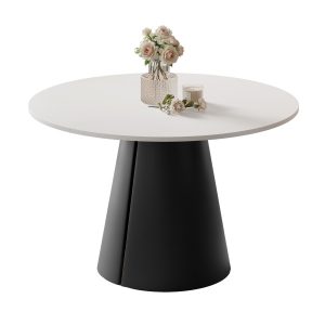 Stół BASE okrągły stół rozkładany 100 cm, nowoczesny design 1033467 Stół BASE okrągły stół rozkładany 100 cm, nowoczesny design 1033467