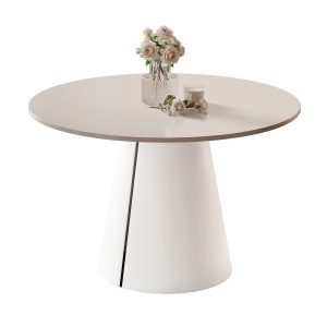 Stół BASE okrągły stół rozkładany 100 cm, nowoczesny design 1033476