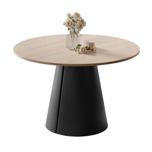 Stół BASE okrągły stół rozkładany 100 cm, nowoczesny design 1033440 Stół BASE okrągły stół rozkładany 100 cm, nowoczesny design 1033440