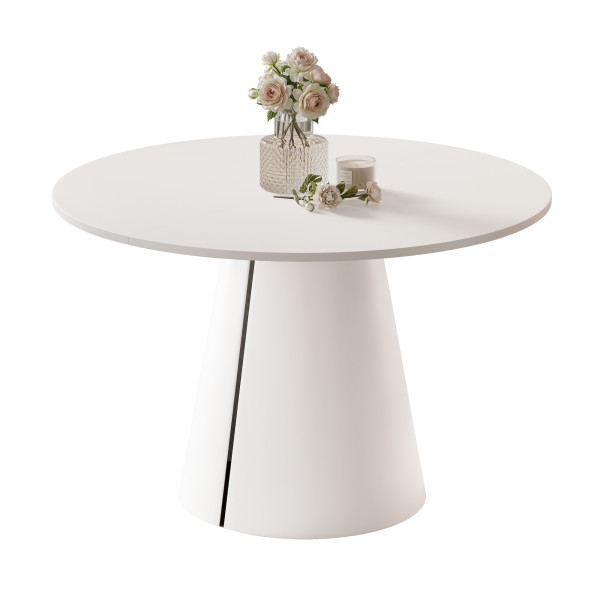 Stół BASE okrągły stół rozkładany 120 cm, nowoczesny design 1033454