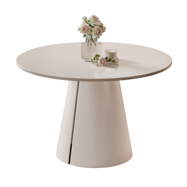 Stół BASE okrągły stół rozkładany 120 cm, nowoczesny design 1033435
