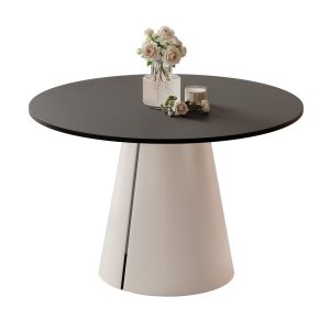 Stół BASE okrągły stół rozkładany 120 cm, nowoczesny design 1033444