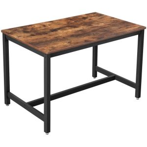Stół ciemny brąz do salonu kawowy Loft BEGRYF 120x75x75 642296