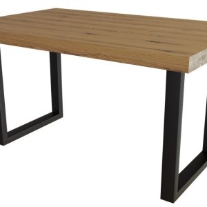 Stół dębowy OSTIN 200×100 – brązowy 207579 Stół dębowy OSTIN 200×100 – brązowy 207579